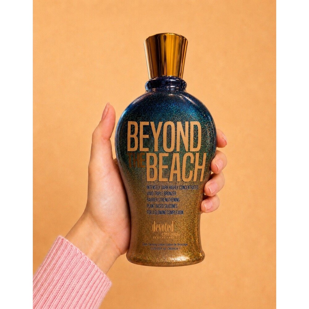 Devoted Creations - Beyond The Beach Dark Tanning Lotion Bronzer 8.5 oz  NEW
